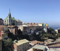 Vista aérea de Valparaíso SP, no Noroeste Paulista.