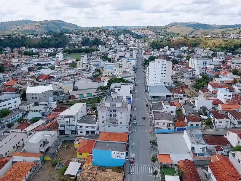 Vista panorâmica de Perdões MG