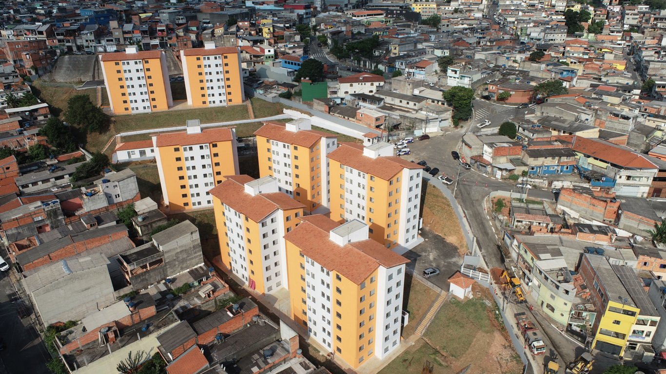 Vista aérea de Carapicuíba SP