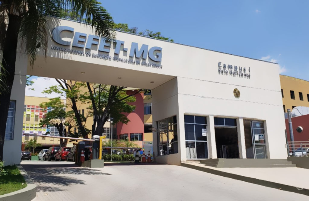 Área externa do CEFET-MG na Avenida Amazonas
