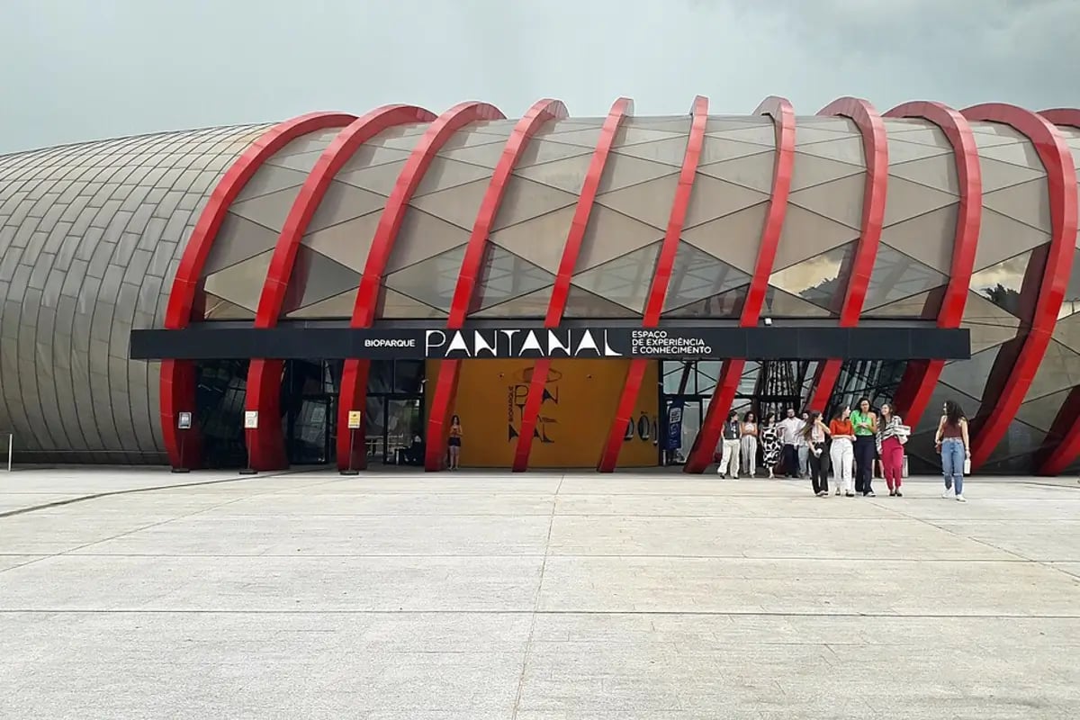 BR-163 em Mato Grosso do Sul ao entardecer