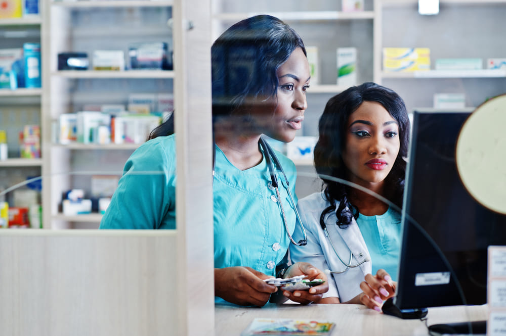 Profissionais em farmácia hospitalar