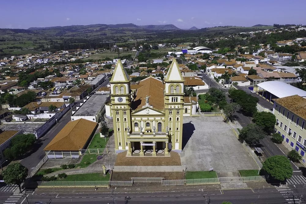 Vista aérea de Jacarezinho PR