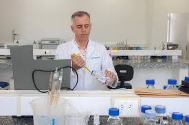 Cena de laboratório em microbiologia e imunologia
