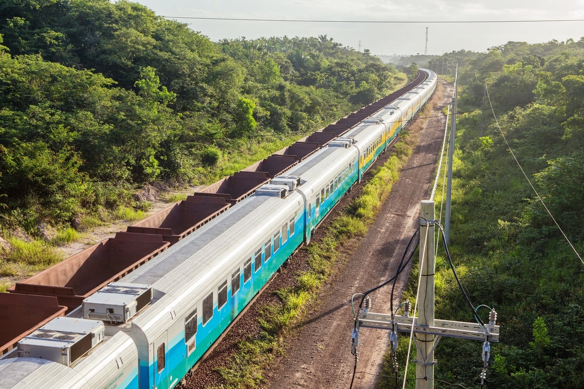 Estrada de Ferro Carajás em Açailândia MA