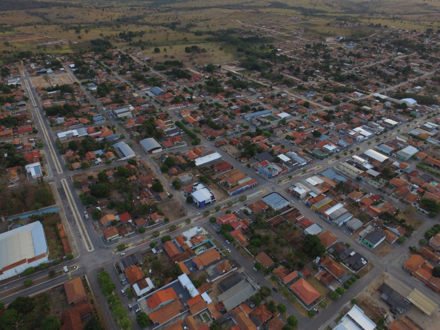 Vista urbana de Jauru MT