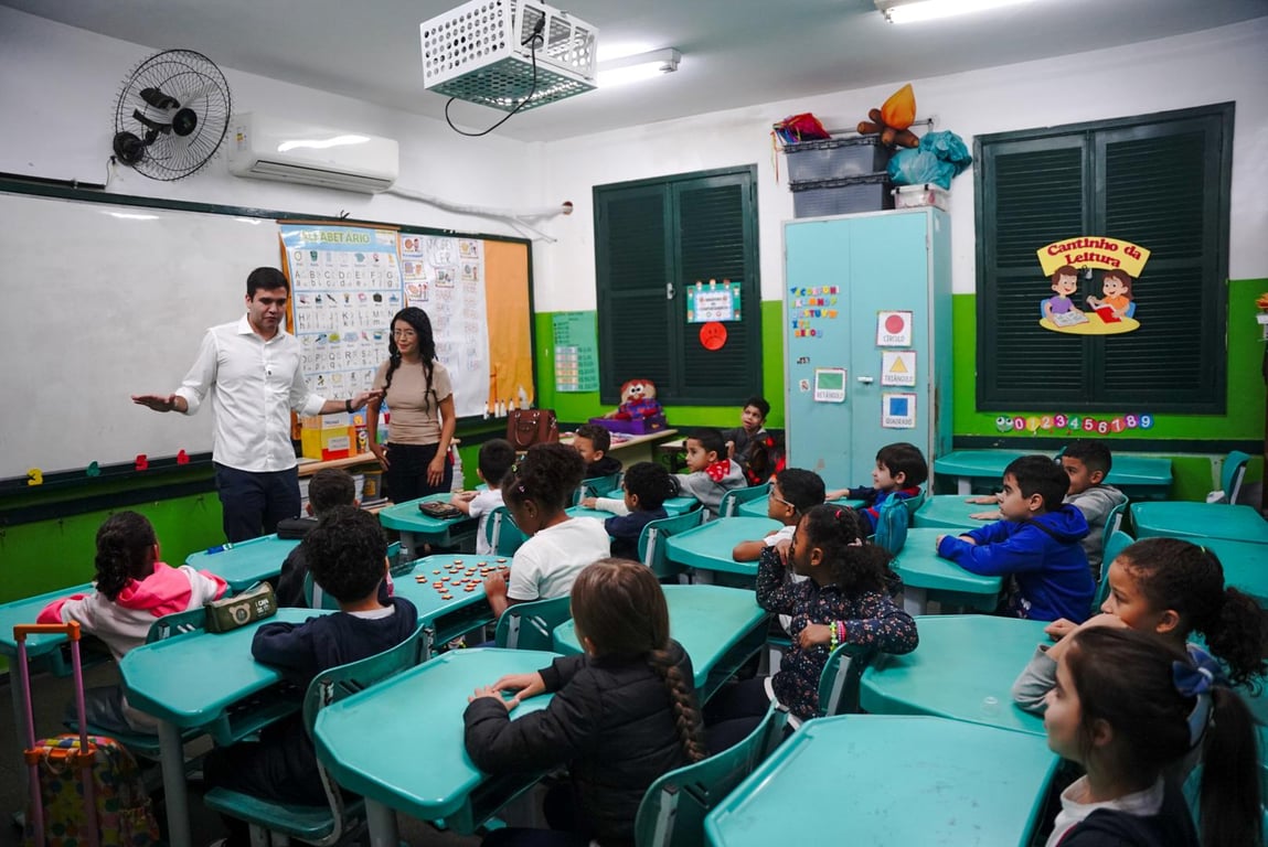 Sala de aula na rede pública