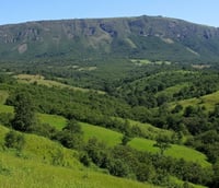 Vista panorâmica do Parque Nacional Serra de Itabaiana (Crédito: Sobre Montanhas).