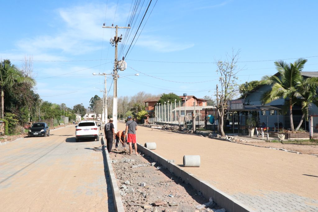 Vista urbana de Cerro Branco RS