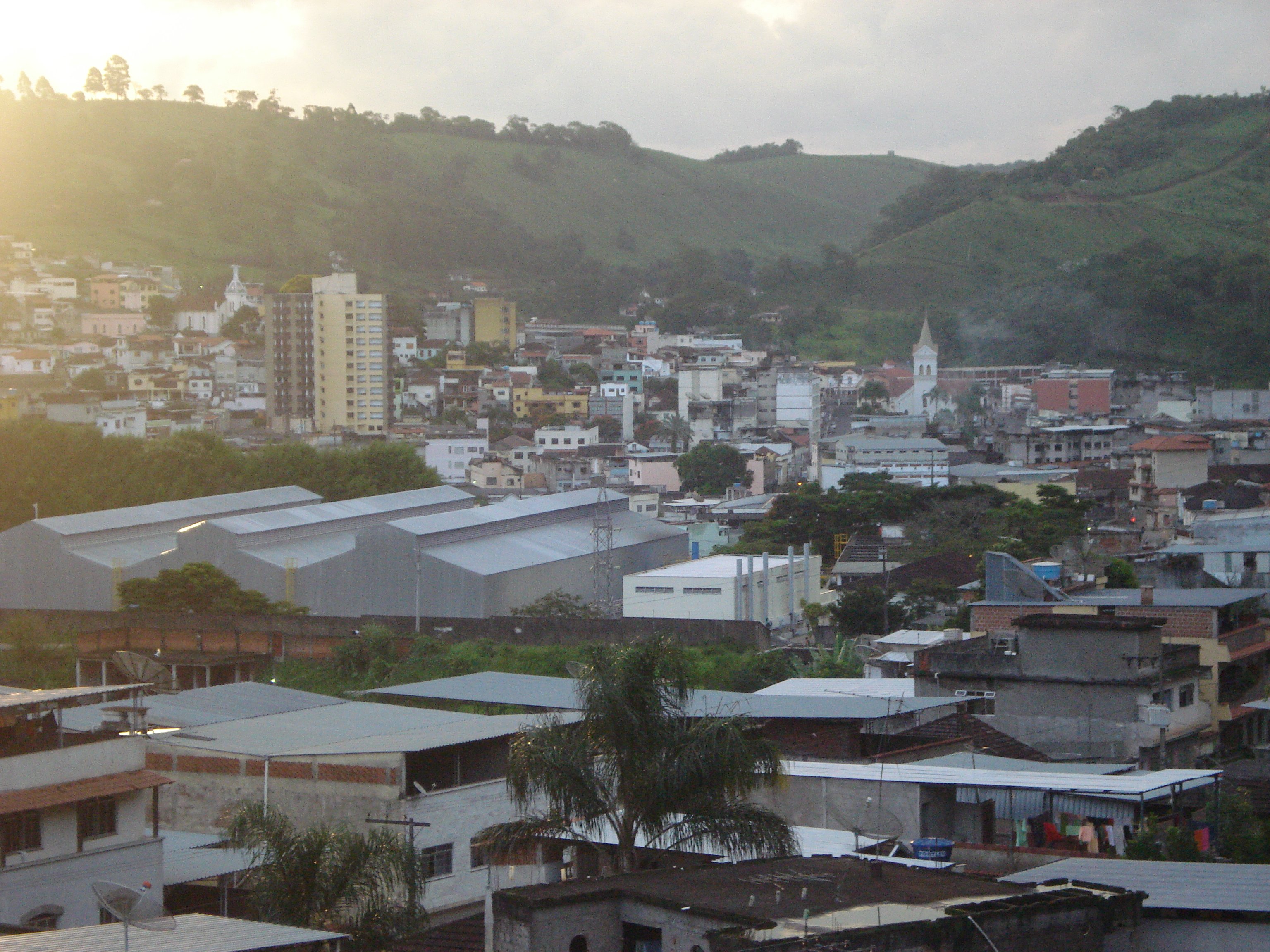 Vista aérea de Santos Dumont MG