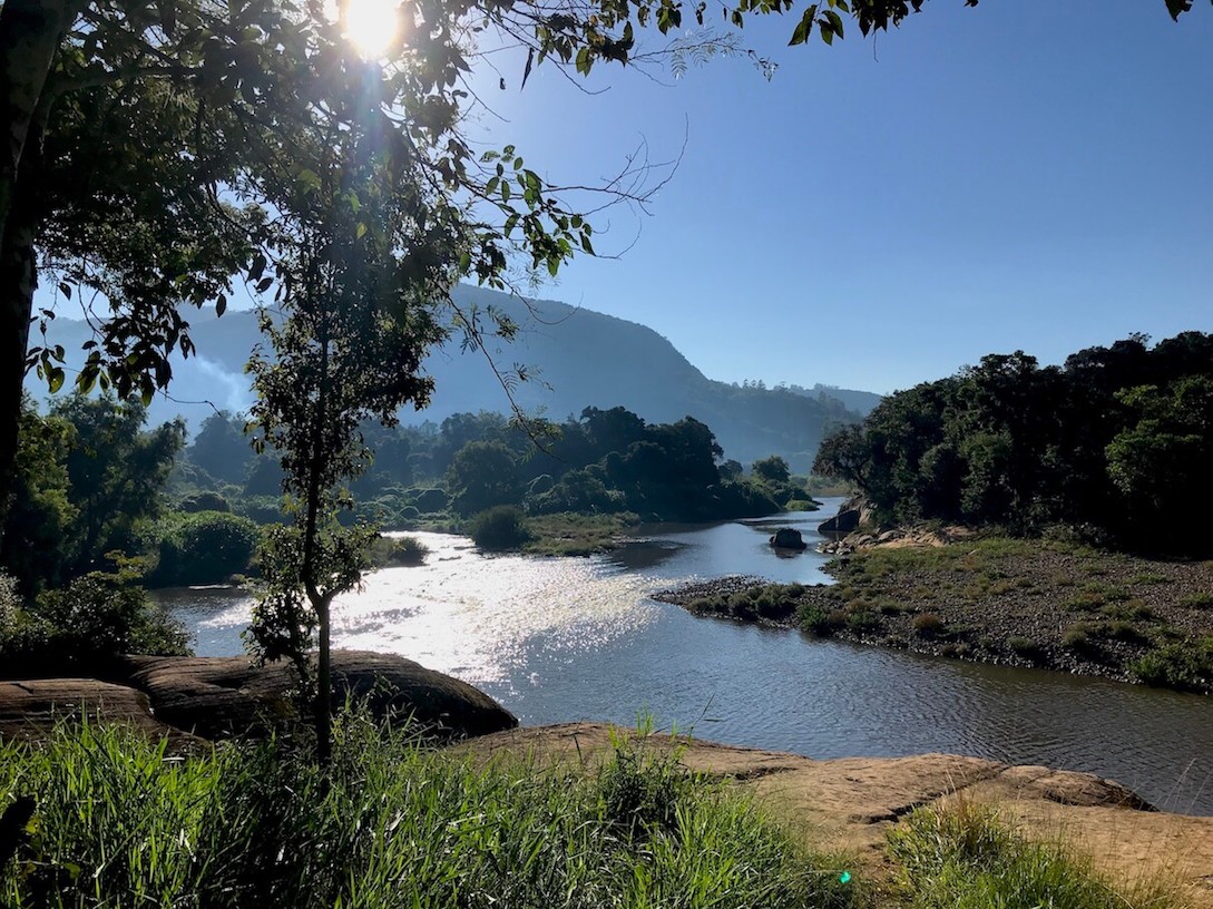 Paisagem no Vale do Caí, região de Presidente Lucena