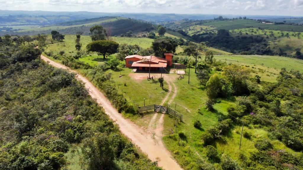 Vista do interior de Minas Gerais, representando o Triângulo Mineiro
