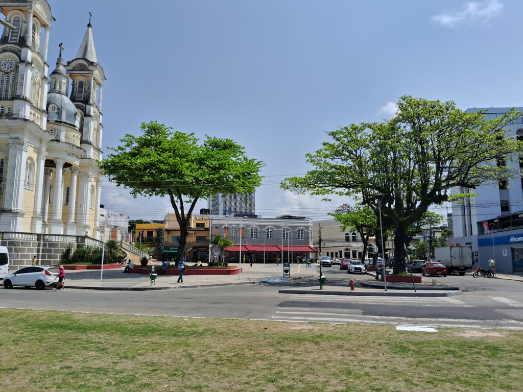 Vista urbana de Ilhéus BA, cidade litorânea da Bahia