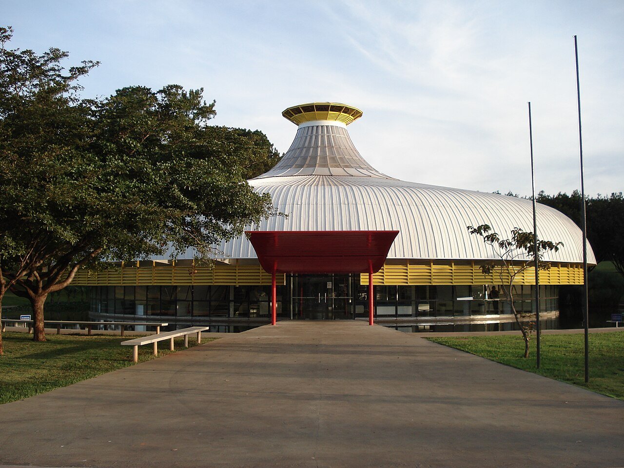 Prédio da Universidade de Brasília (UnB) no campus Darcy Ribeiro