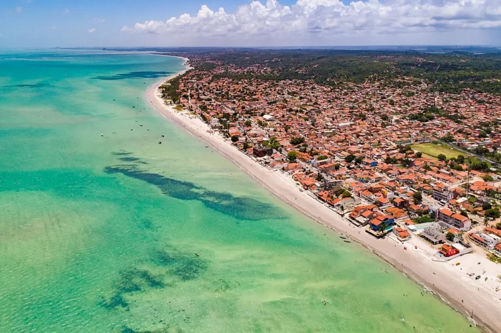 Cenário urbano e litoral de Godofredo Viana MA