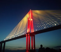 Ponte da Amizade entre Rio Negro PR e Mafra SC, cartão-postal da região
