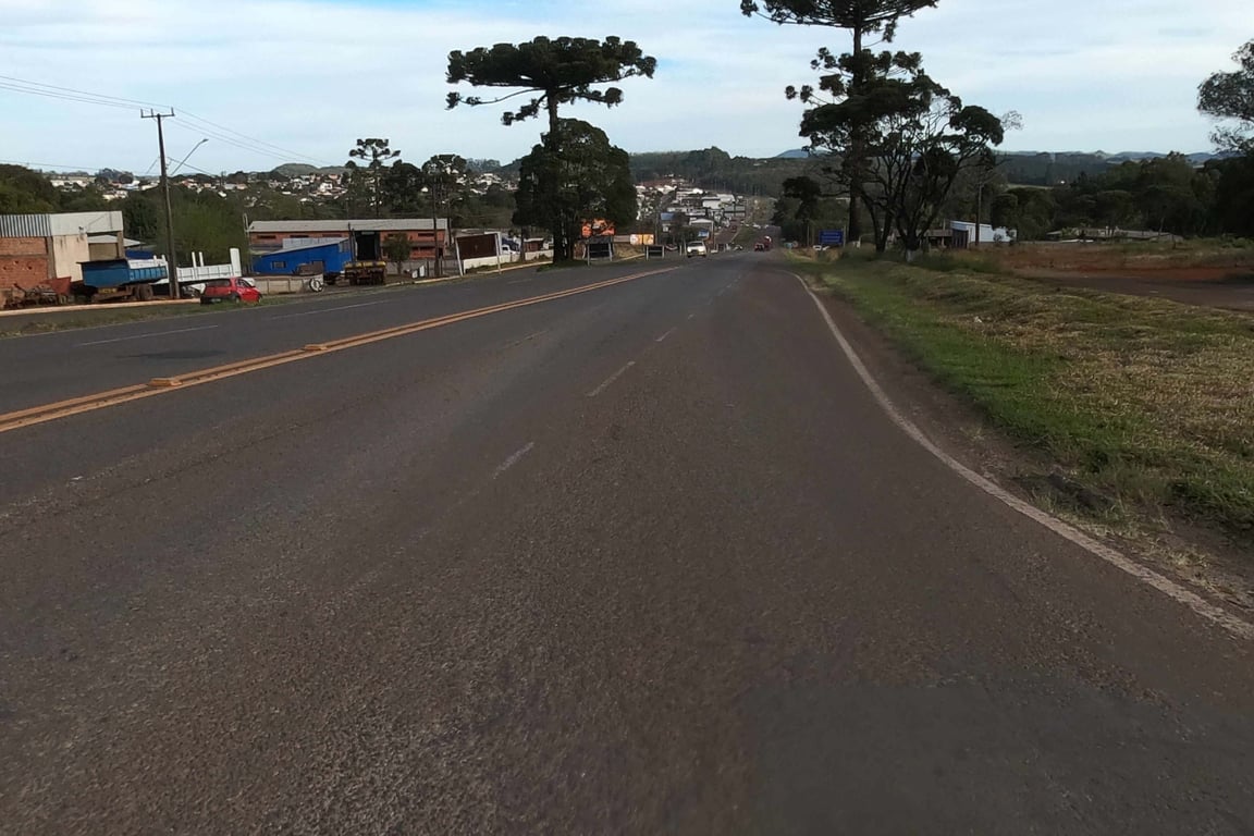 Vista urbana e rural de Boa Ventura de São Roque PR