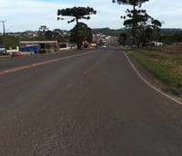 Vista urbana e rural de Boa Ventura de São Roque PR no Centro-Sul do Paraná