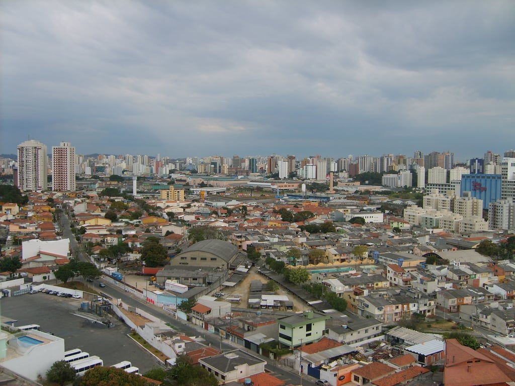 Vista aérea de Santo André SP