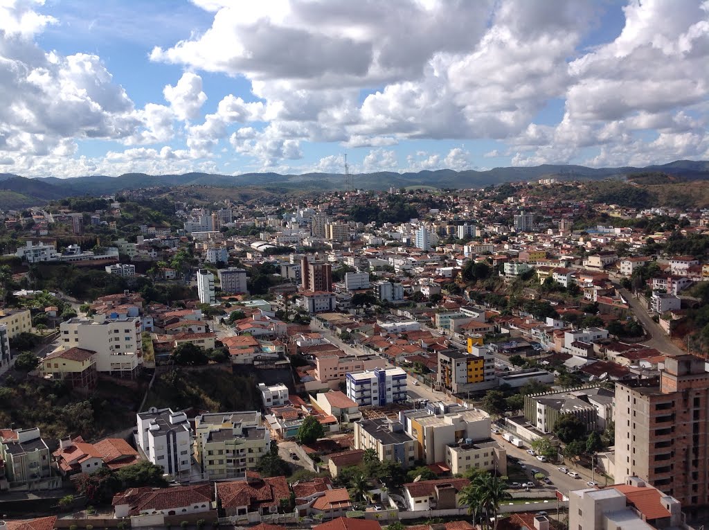 Vista aérea de Teófilo Otoni MG