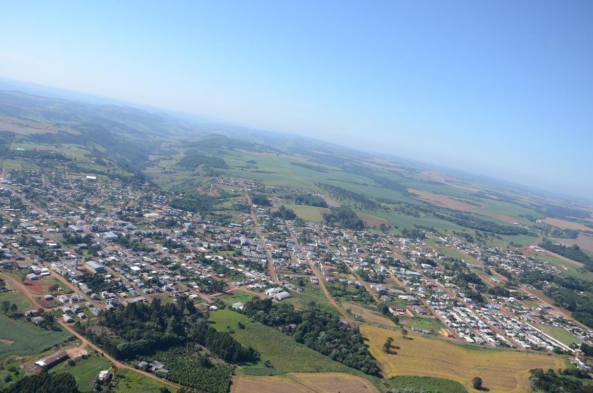 Vista aérea de Campo Erê SC