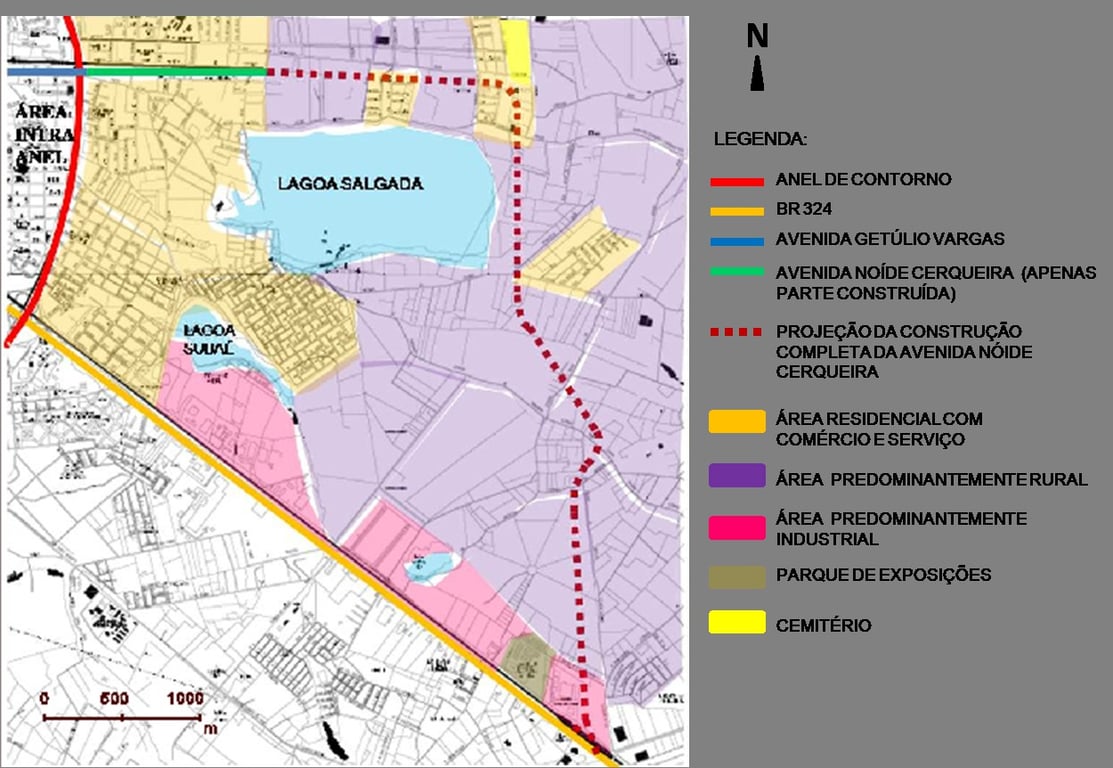 Paisagem urbana da Zona Leste de São Paulo, com vias e ocupação densa ao entardecer