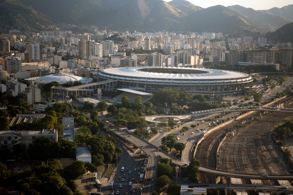 Panorama do Maracanã e zona norte do Rio
