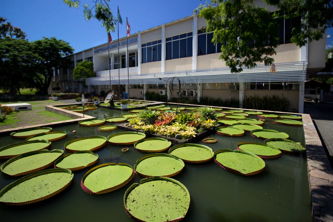 Fachada da Câmara de Vereadores de Doutor Pedrinho SC