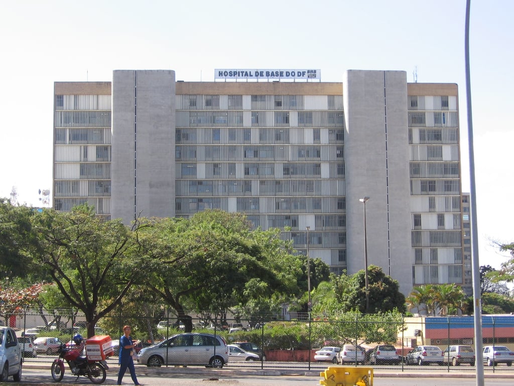 Fachada do Hospital de Base do DF