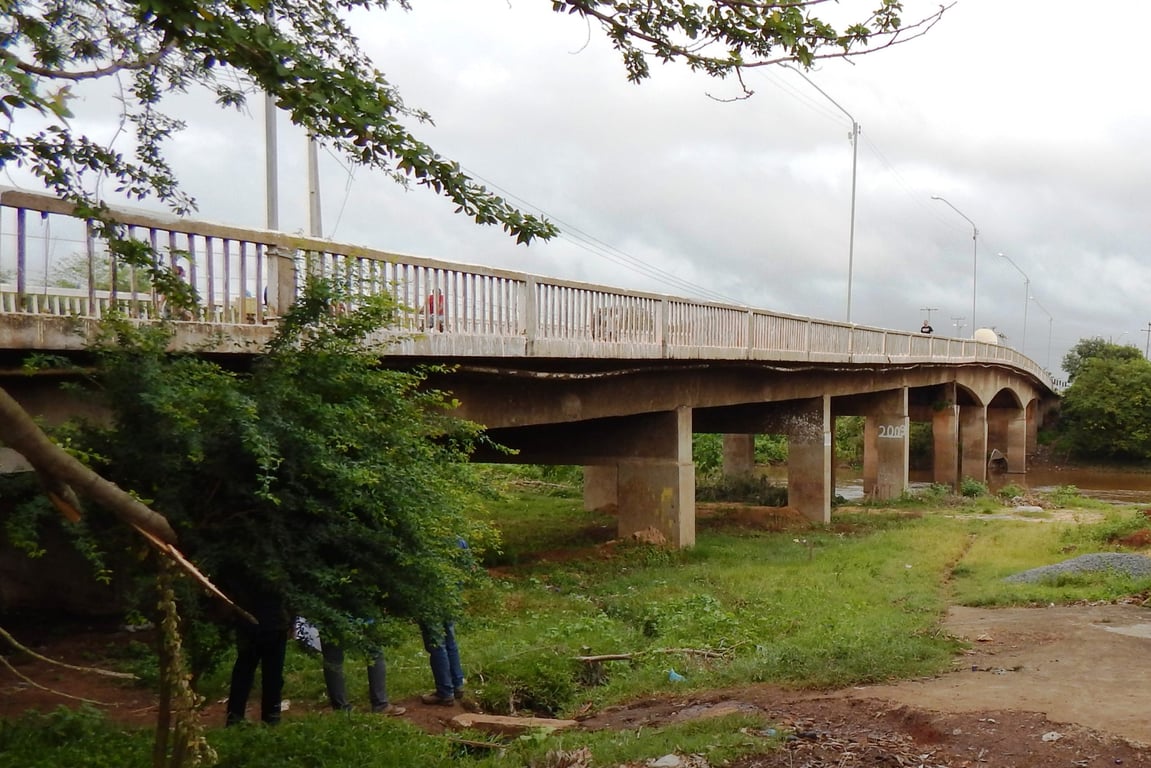Ponte sobre o rio Mearim em Bacabal MA