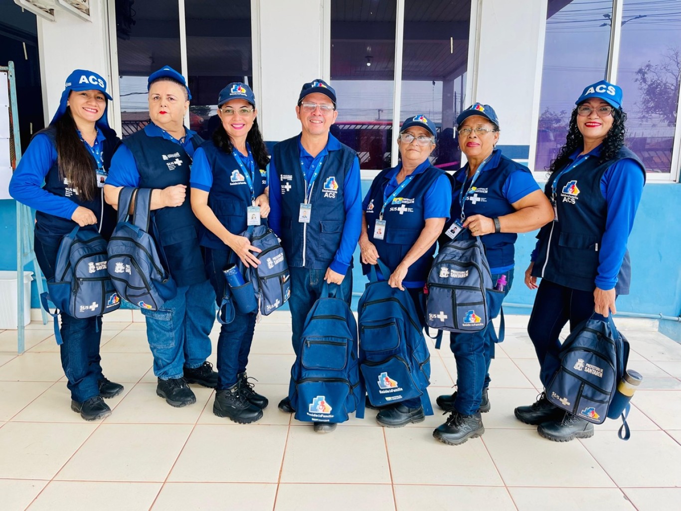 Profissionais de saúde da atenção básica em atuação comunitária no Brasil