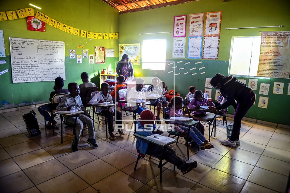 Sala de aula da rede pública