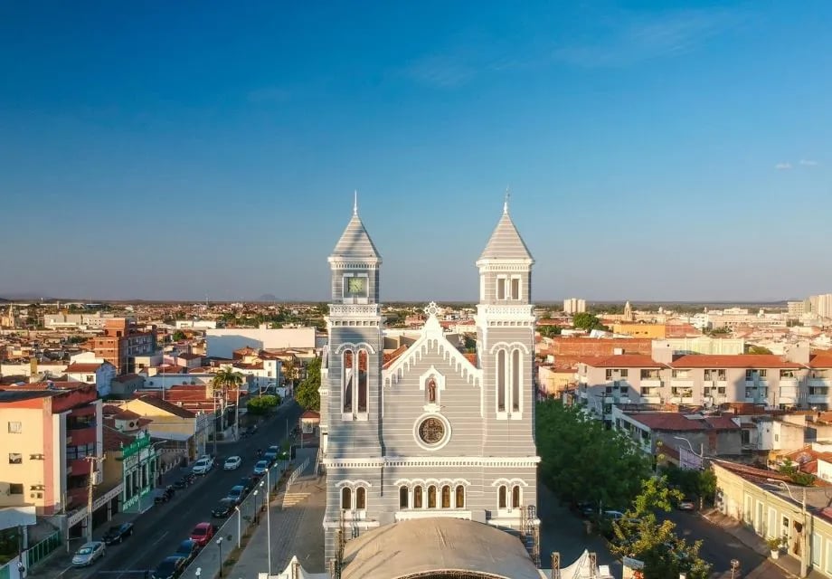 Vista urbana no interior do Ceará