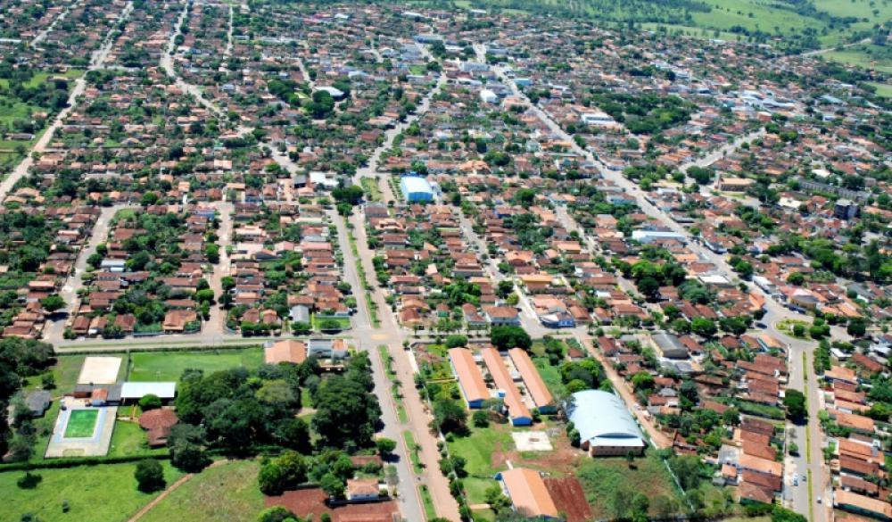 Vista aérea de Rubiataba GO