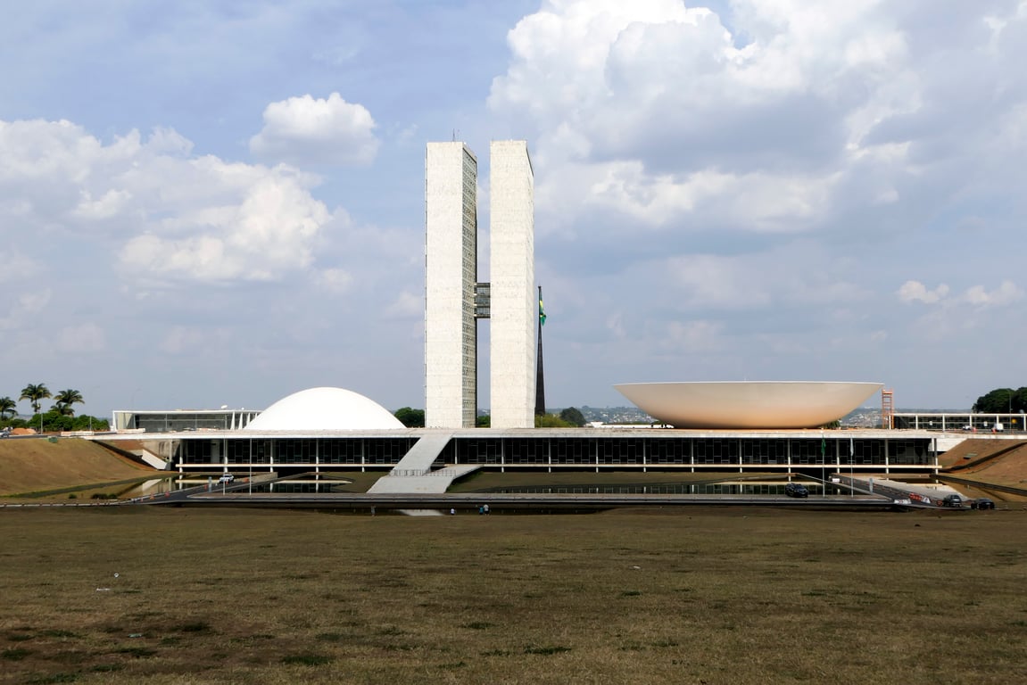 Esplanada dos Ministérios em Brasília DF