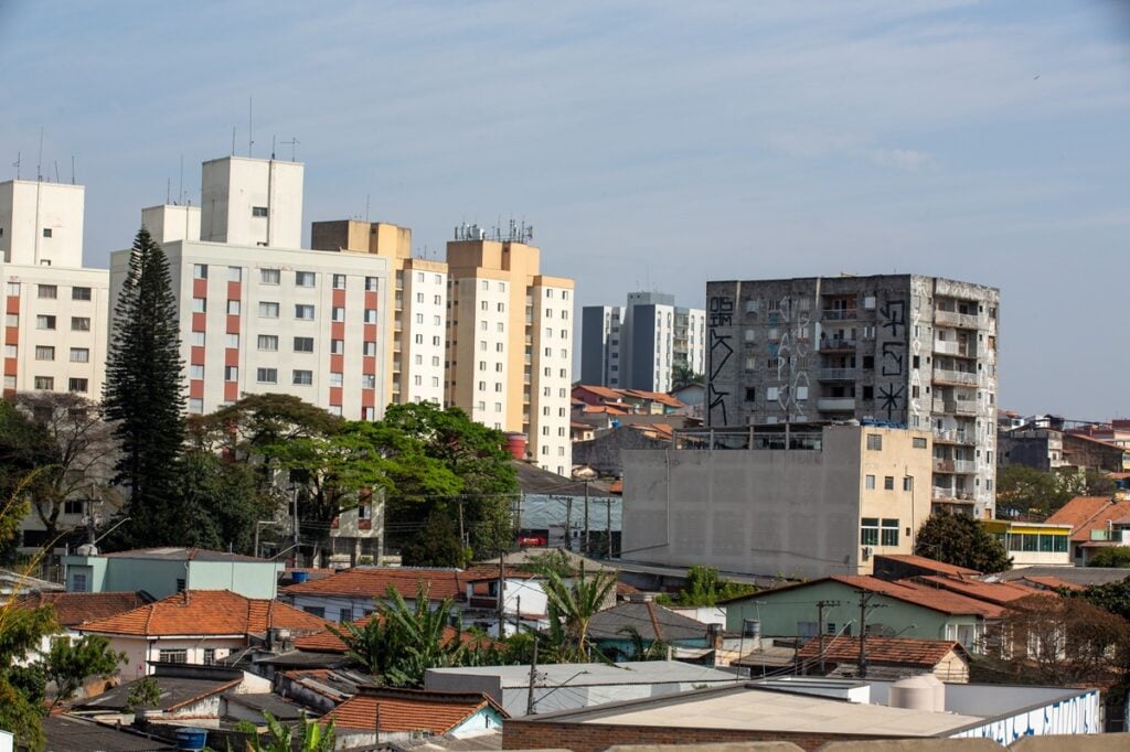 Paisagem urbana de Itaquera, na Zona Leste de São Paulo