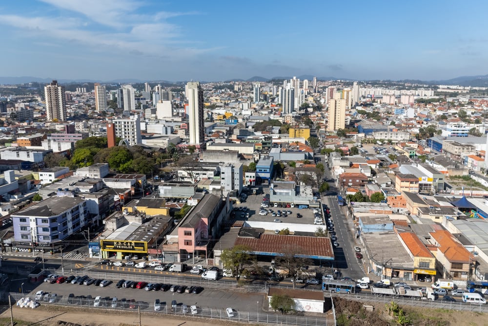 Paisagem urbana de Suzano SP