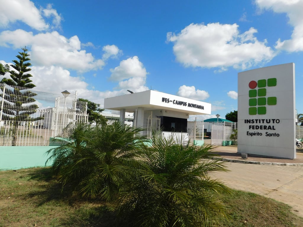 Fachada do IFES – Campus Nova Venécia