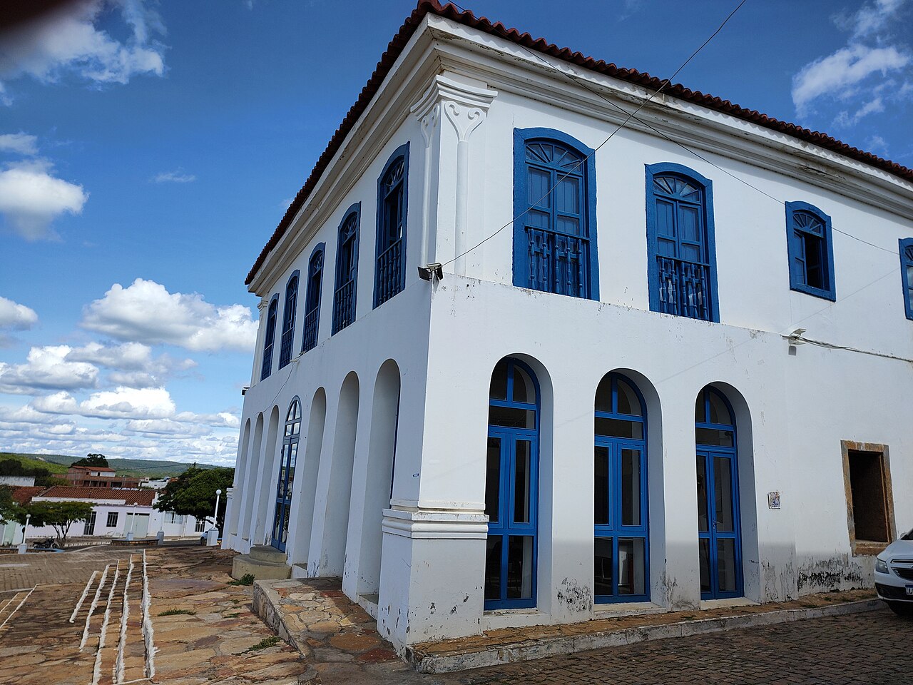 Paisagem urbana no interior da Bahia