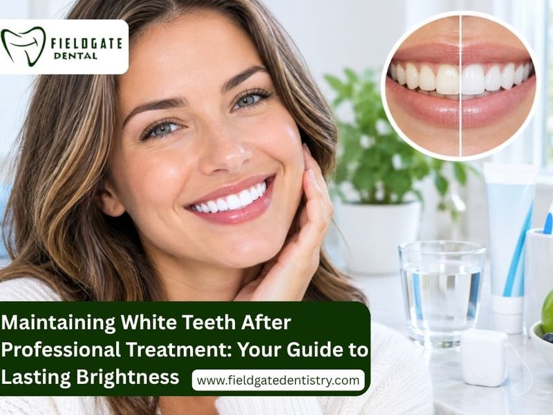 Maintaining White Teeth After Professional Treatment: Your Guide to Lasting Brightness