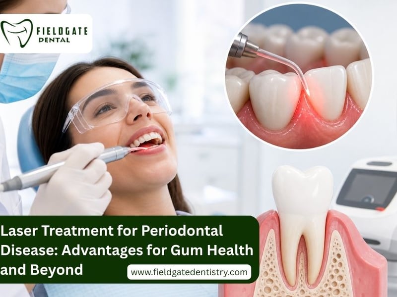 Laser Treatment for Periodontal Disease, Advantages for Gum Health and Beyond