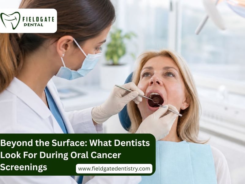 What Dentists Look For During Oral Cancer Screenings