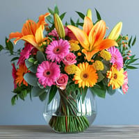 Starburst Splash Flower Arrangement — view 2