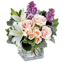 Watercolour Wishes Floral Arrangement — view 4