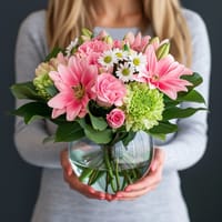 Perfect Posy Pink Flowers — view 2