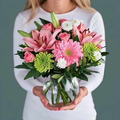 Perfect Posy Pink Flowers