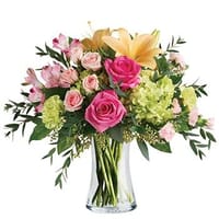 Fantasia Blush Flower Vase — view 5
