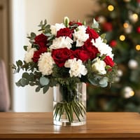 Hugs at Christmas Flower Arrangement — view 2