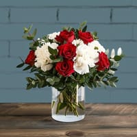 Hugs at Christmas Flower Arrangement — view 3