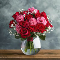 Heart of Christmas Flower Bouquet — view 1